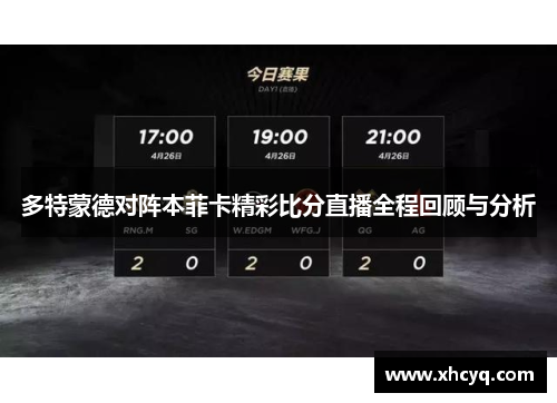 多特蒙德对阵本菲卡精彩比分直播全程回顾与分析